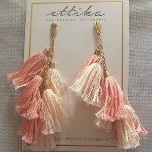 Fringe earrings